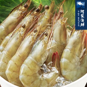 【阿家海鮮】頂級藍鑽蝦1kg±10%/盒(30pcs~40pcs) 